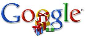 Christmas Google logo